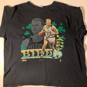 SUPER VINTAGE 1991 Boston Celtics Larry Bird T